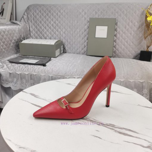 New Top Top TOM FORD2024 official website synchronized new belt buckle square toe high-heeley5xfj4zv - Image 6