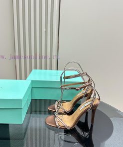 Aquazzura2024 New Sandals Purchasing QualityThe high-heeled sandals with a single strap desi2lhprec1