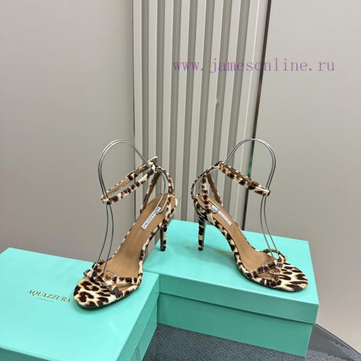 Aquazzura2024 New Sandals Purchasing QualityThe high-heeled sandals with a single strap desiljcklmng - Image 4