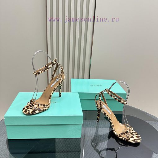 Aquazzura2024 New Sandals Purchasing QualityThe high-heeled sandals with a single strap desiljcklmng - Image 7