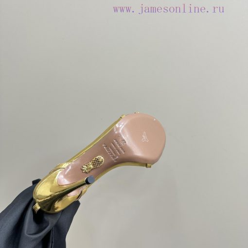 Aquazzura2024 New Sandals Purchasing QualityThe high-heeled sandals with a single strap desikbtsoqqj - Image 11