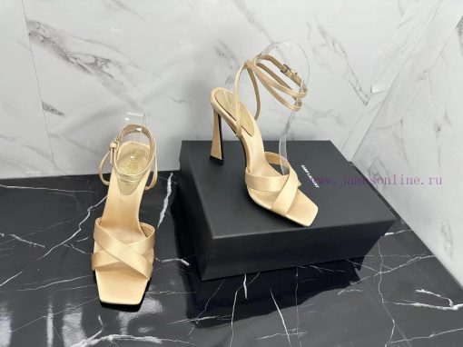 Saint Laurent24 new products Square toe high heels are simply perfect and easy to handleRealj1h3q4yc - Image 3