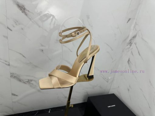 Saint Laurent24 new products Square toe high heels are simply perfect and easy to handleRealj1h3q4yc - Image 9