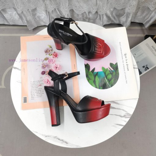 New Release - Top DG2024 official website synchronizes new DG emblem high-heeled waterproof 4rlzl2dm - Image 3