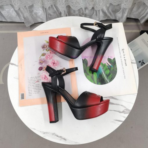 New Release - Top DG2024 official website synchronizes new DG emblem high-heeled waterproof 4rlzl2dm - Image 4