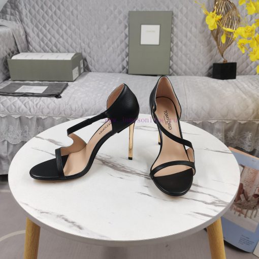 New Top Top TOM FORD2024 official website synchronizes new rear bag side empty sandalsPerfecszz297f4 - Image 5
