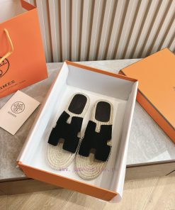Top tierAima H Home 2024 Antigua Grass Weaving Slippers - Made of genuine leather with a larks32alok