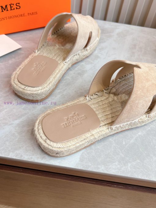 Top tierAima H Home 2024 Antigua Grass Weaving Slippers - Made of genuine leather with a larx5z91bt2 - Image 8
