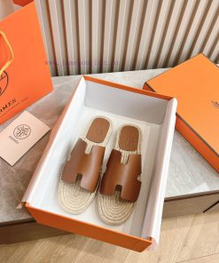 Top tierAima H Home 2024 Antigua Grass Weaving Slippers - Made of genuine leather with a larnsw9ec54