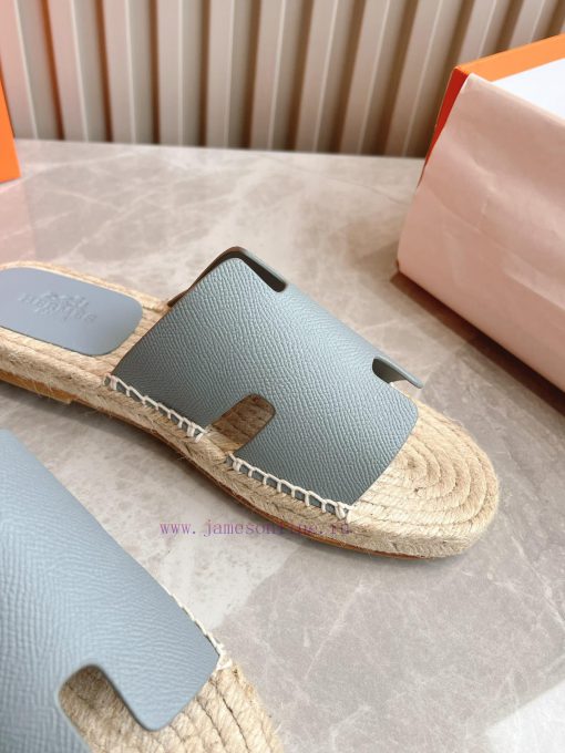 Top tierAima H Home 2024 Antigua Grass Weaving Slippers - Made of genuine leather with a lar3qb7csi6 - Image 9
