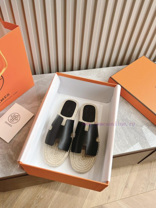 Top tierAima H Home 2024 Antigua Grass Weaving Slippers - Made of genuine leather with a larghn4kcse - Image 2