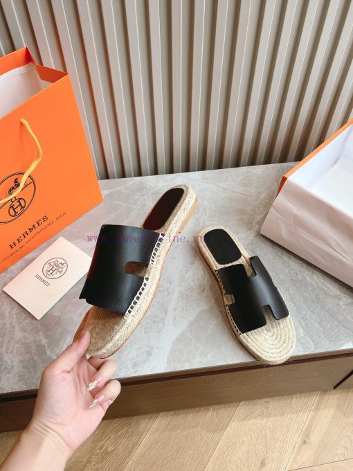 Top tierAima H Home 2024 Antigua Grass Weaving Slippers - Made of genuine leather with a larghn4kcse - Image 5