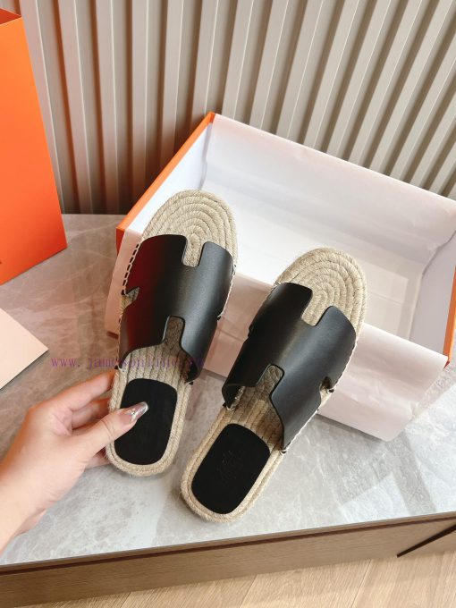 Top tierAima H Home 2024 Antigua Grass Weaving Slippers - Made of genuine leather with a larghn4kcse - Image 6