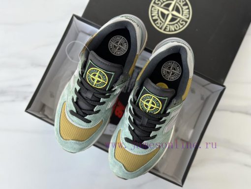 Pure original, couple style, sports shoe sizeNB574 X Stone Island Co branded Stone Island x owd50of1 - Image 2