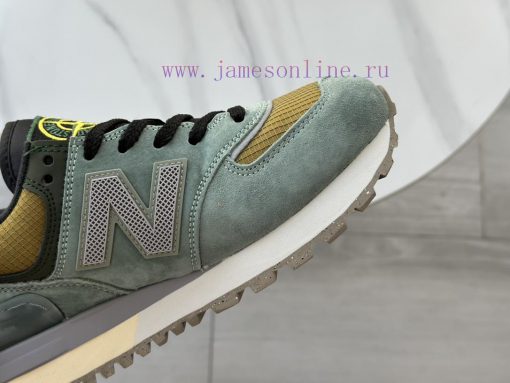 Pure original, couple style, sports shoe sizeNB574 X Stone Island Co branded Stone Island x owd50of1 - Image 6