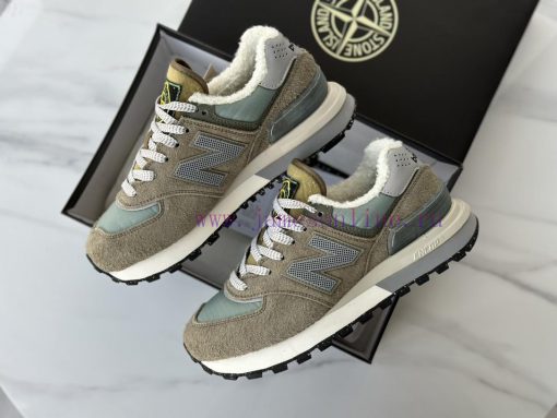 Pure original, couple style, sports shoe sizeNB574 X Stone Island Co branded Stone Island x njhds8fk - Image 3