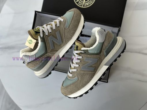 Pure original, couple style, sports shoe sizeNB574 X Stone Island Co branded Stone Island x njhds8fk - Image 4