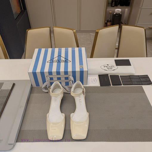 Small Square and Hollow Mary Jane Sandals Series (Top Packaging Package) PRADA 2024 𝐬𝐬 Pradaakzsrebi