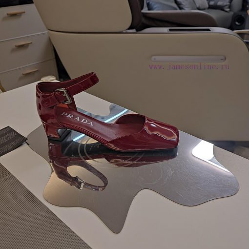 Small Square and Hollow Mary Jane Sandals Series (Top Packaging Package) PRADA 2024 𝐬𝐬 Pradaoni12fya - Image 7