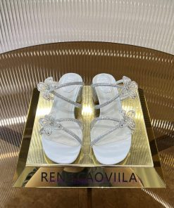 R ᴇɴᴇ C ᴀᴏᴠɪʟʟᴀ | 2024 ss Renee Jolla, RC Spring/Summer Collection, Square Heel Lace Flower qnv2hbub
