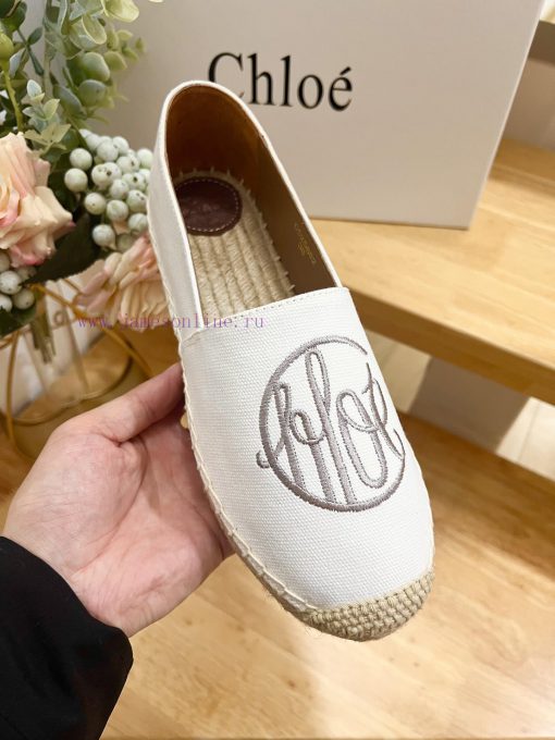 Chloe/Kouyi Top Purchasing Goods, Most, Fisherman's ShoesNew Chloe canvas letter fisherman sisl2mniu - Image 9