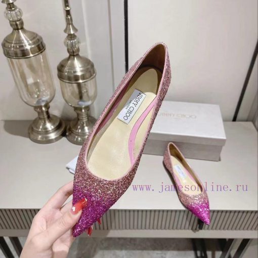 JIMMYCHOO's latest version, new sequin upgraded version, is a crystal high heel shoe that ev5lyi4dap - Image 2