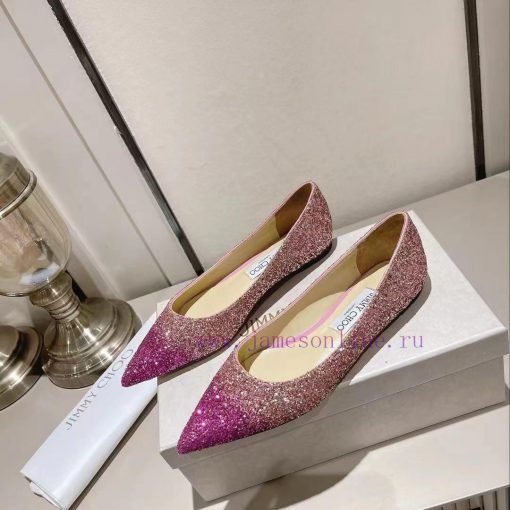 JIMMYCHOO's latest version, new sequin upgraded version, is a crystal high heel shoe that ev5lyi4dap - Image 6