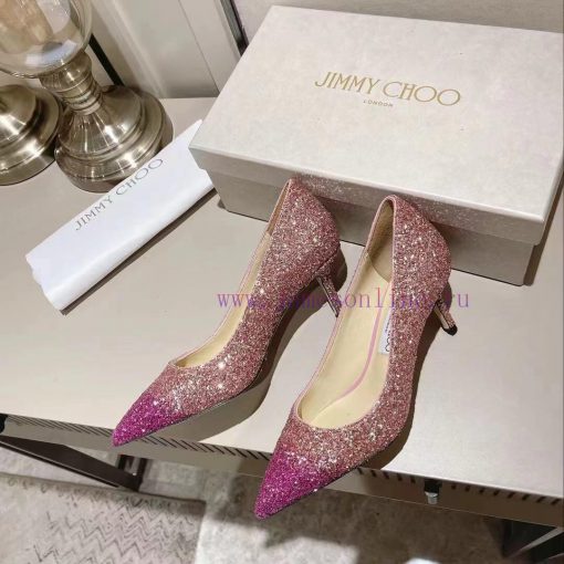 JIMMYCHOO's latest version, new sequin upgraded version, is a crystal high heel shoe that evzmk7aq9b - Image 4