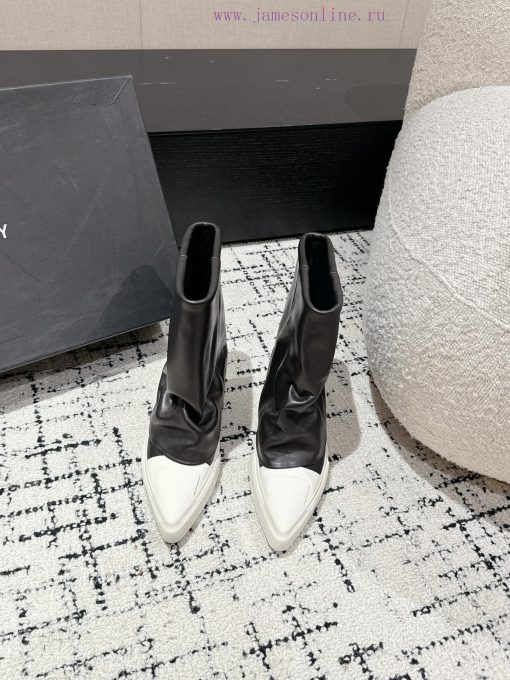 DYMONLATRY 24/niche designer new pointed leg boots and short bootsStep by step, the height cureqgoqb - Image 2