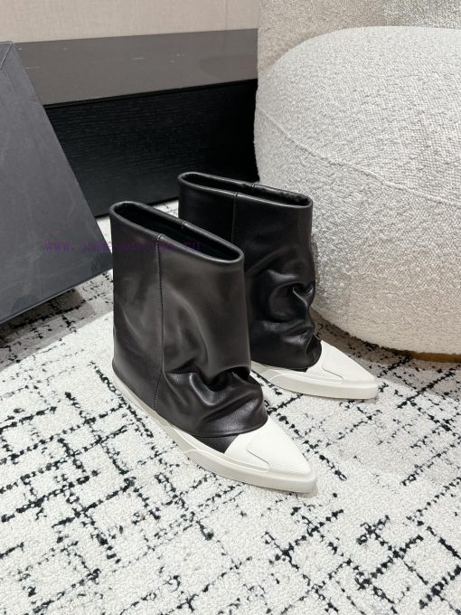 DYMONLATRY 24/niche designer new pointed leg boots and short bootsStep by step, the height cureqgoqb - Image 3