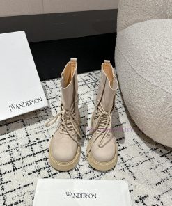 JW Anderson 24/Autumn/Winter Trendy Brand New Sponge Cake Thick Bottom Martin Boots Short Bo8l0z5fqu