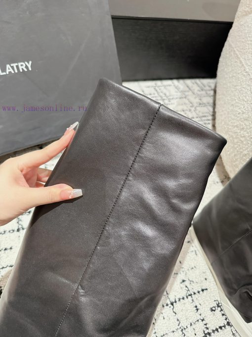 DYMONLATRY 24/niche designer new pointed leg boots and long bootsStep by step, the height caeprj5sgj - Image 7