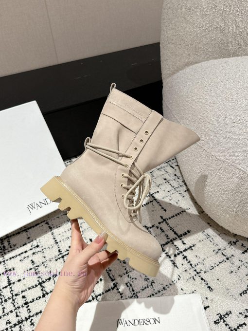JW Anderson 24/Autumn/Winter Trendy Brand New Sponge Cake Thick Bottom Martin Boots Short Bo8l0z5fqu - Image 6