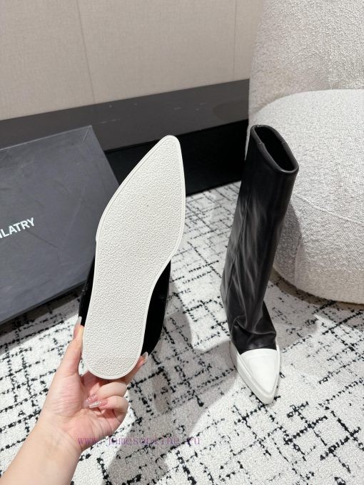 DYMONLATRY 24/niche designer new pointed leg boots and long bootsStep by step, the height caeprj5sgj - Image 10