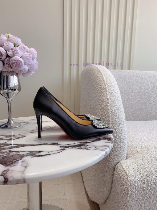 Christian Loubouti's new limited edition heart-shaped gemstone red soled high heels are a gi7dnczq1o - Image 3