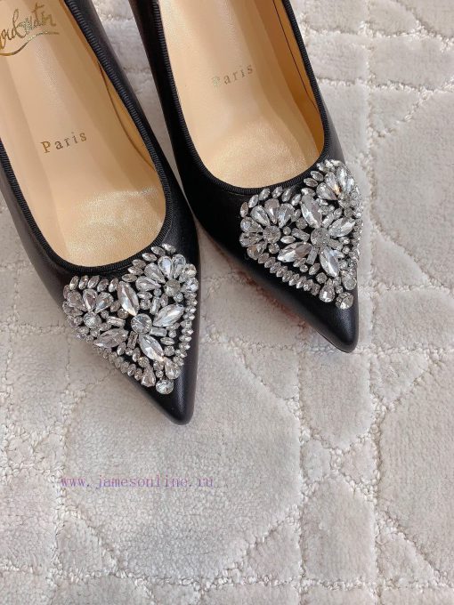 Christian Loubouti's new limited edition heart-shaped gemstone red soled high heels are a gi7dnczq1o - Image 6