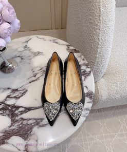 Christian Loubouti's new limited edition heart-shaped gemstone red soled high heels are a gi2ff24xdl