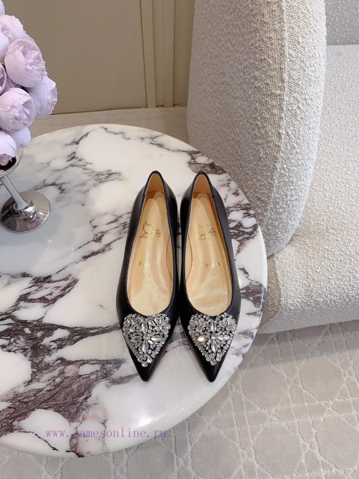 Christian Loubouti's new limited edition heart-shaped gemstone red soled high heels are a gi2ff24xdl