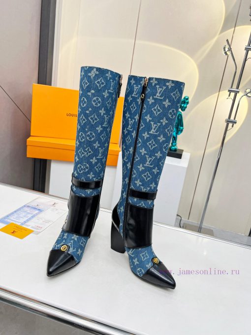 New homework, new homework, new homework2024 Autumn/Winter LV Paris Fashion Week runway bootlco9i1a4 - Image 8