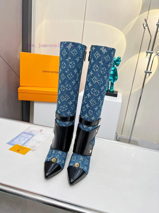 New homework, new homework, new homework2024 Autumn/Winter LV Paris Fashion Week runway bootlco9i1a4 - Image 9