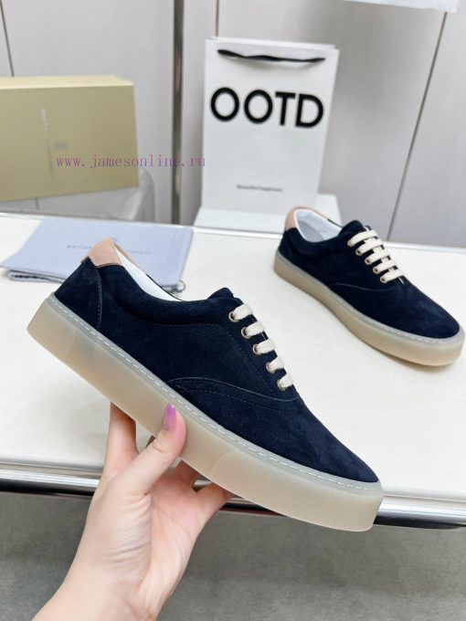 BrunelloCucinelli 🦁 Top Four Seasons Classic Le Fu ShoesPrecious imported cowhide fabric, wafoi9udqz - Image 2