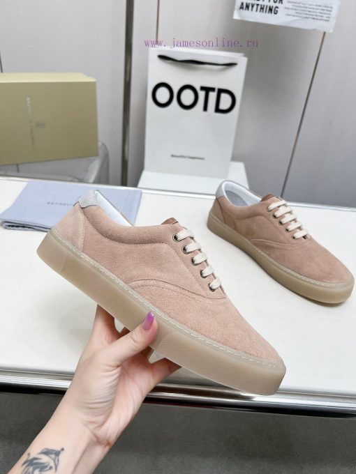 BrunelloCucinelli 🦁 Top Four Seasons Classic Le Fu ShoesPrecious imported cowhide fabric, wabutoiild - Image 2