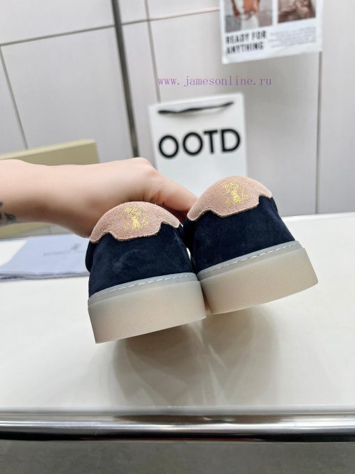 BrunelloCucinelli 🦁 Top Four Seasons Classic Le Fu ShoesPrecious imported cowhide fabric, wafoi9udqz - Image 7