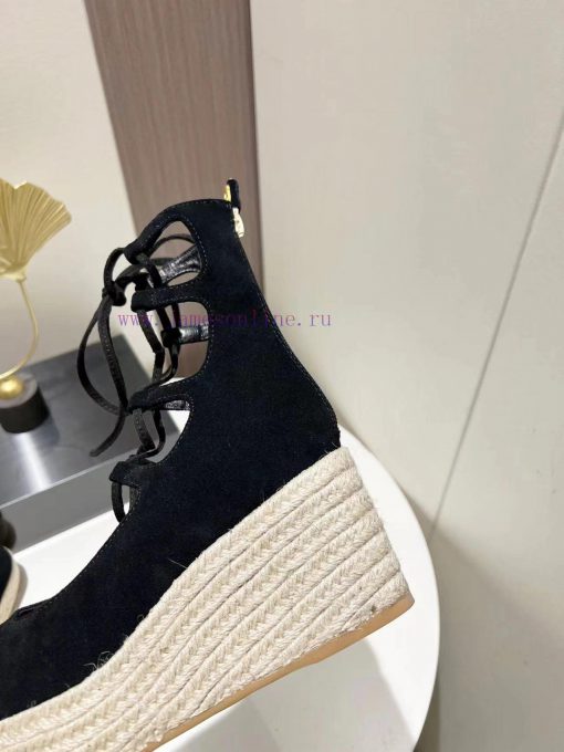 Dior's new short cut hollow boots for autumn and winter 2014, made of cow suede and satin fa7lduba5r - Image 4