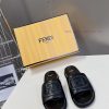 Top of the line original FENDI flat slippers, with brown original cowhide on the upper and Fieqabdt5
