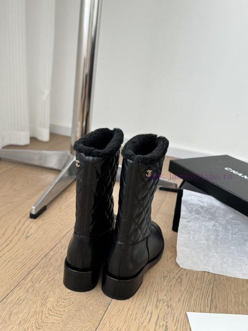 Chanel snow boots are recommended for warm autumn and winter, with high-quality products. Lo00av2iqu - Image 4