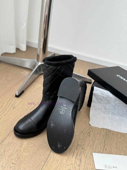 Chanel snow boots are recommended for warm autumn and winter, with high-quality products. Lo00av2iqu - Image 6