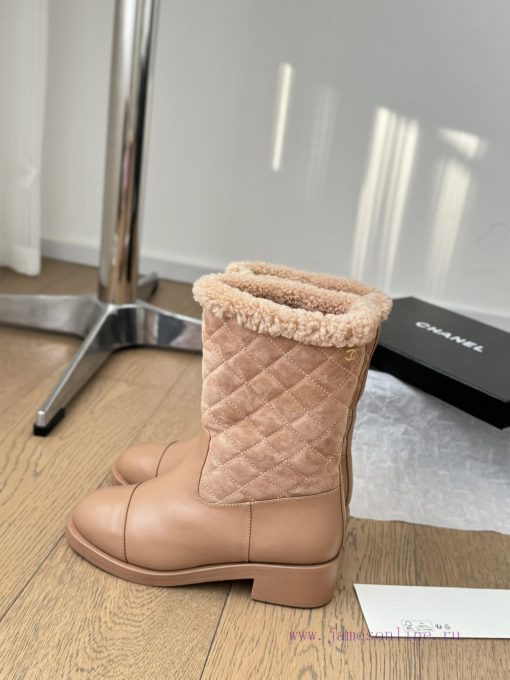 Chanel snow boots are recommended for warm autumn and winter, with high-quality products. Lo1wq9hjqg - Image 3