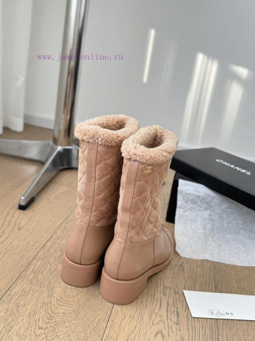 Chanel snow boots are recommended for warm autumn and winter, with high-quality products. Lo1wq9hjqg - Image 4