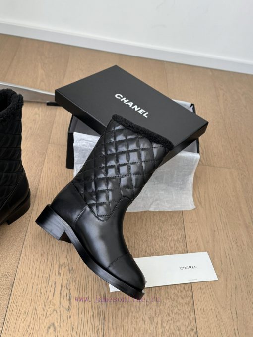 Chanel snow boots are recommended for warm autumn and winter, with high-quality products. Lo00av2iqu - Image 8